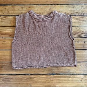 Free people sleeveless knit top - Size XS!